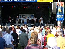 The main stage at Vegesack